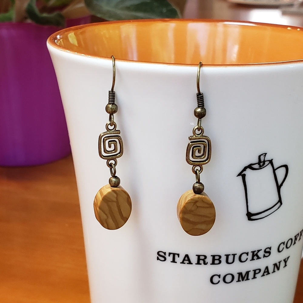 3/$15 Sandstone Gem Earrings